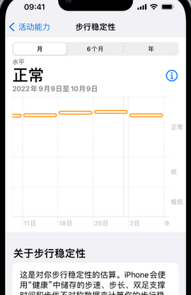 双辽iPhone手机维修如何在iPhone开启'步行稳定性通知'