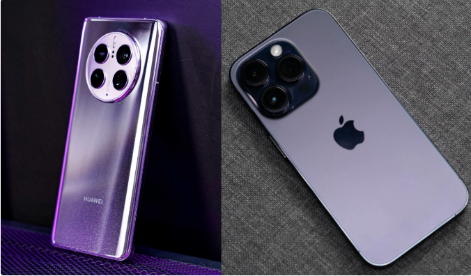 双辽苹果14维修分享华为Mate50与iPhone14哪个好？ 